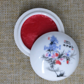 青花瓷盒篆刻印泥 學生書畫書法培訓的理想之選與文化用品批發(fā)指南